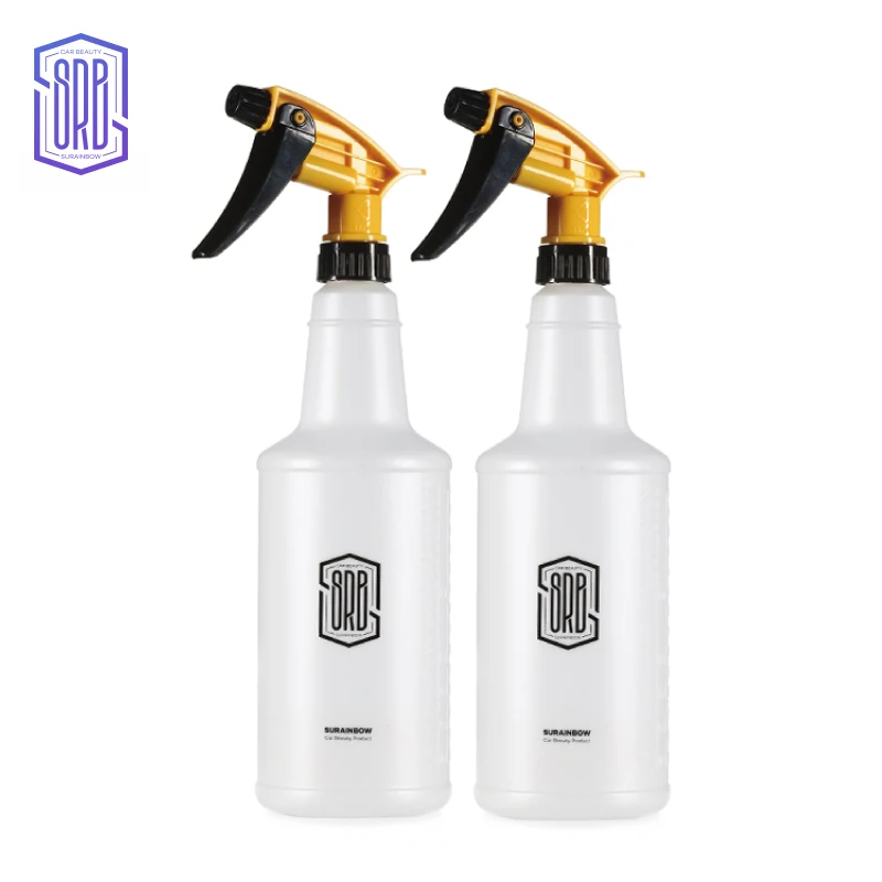 Botellas de spray de plástico vacías de 26 fl oz, vacías y reutilizables, para soluciones de limpieza, agua, detalles automáticos o baño y cocina
