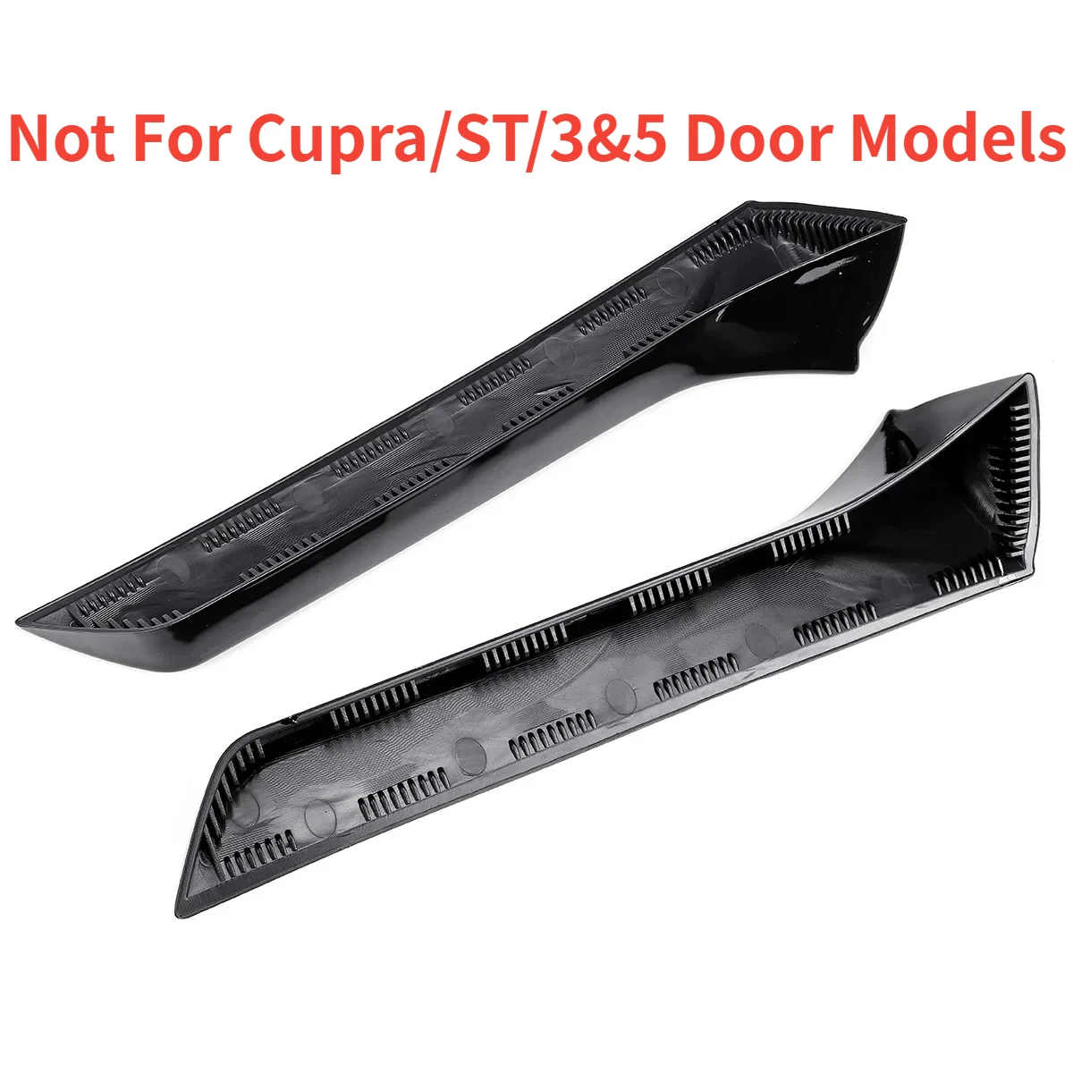 車の窓用リアスポイラー,シートレオン5f互換mk3 mk3.5 5ドアルーフ,サイドエッジ,リアカバー,トランク,リップ