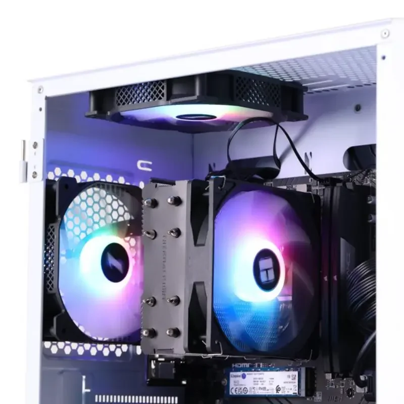High-Performan Gaming PC Ryzen R7 7700 RTX4070 B650M 32G DDDR5 6000MHZ 1TB NVME Windows10 Pro Key Desktop Computer