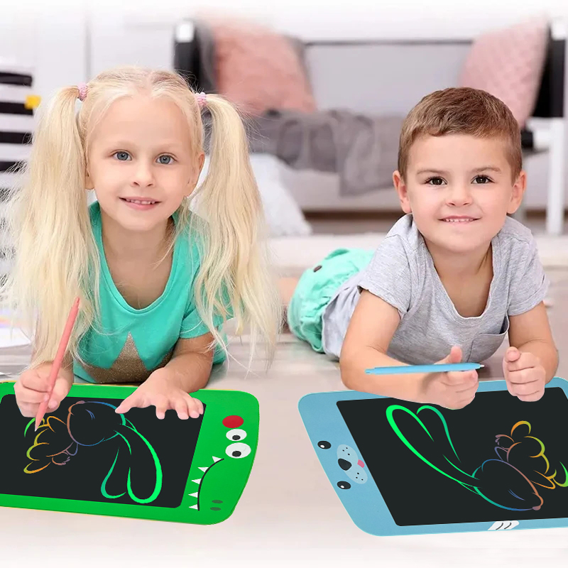 8.5/in Cartoon LCD Writing Tablet Drawing Board Kids Graffiti Sketchpad Toys Handwriting Blackboard Magic Drawing Board Toy Gift