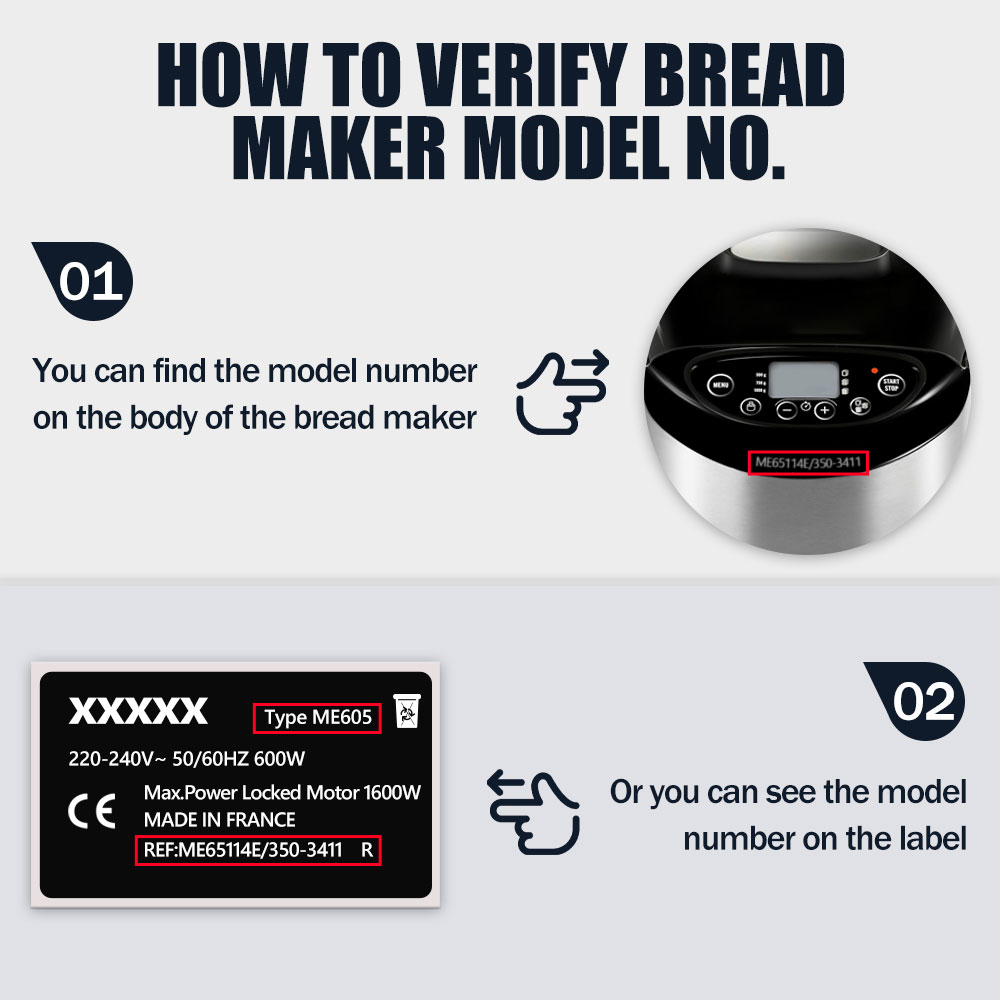 Машина для замешивания хлебопечки TASP, совместимые с моделями Panasonic SD2510 SD2501 SD-B2510 SD-YD250 SD-R2550, 2 шт.