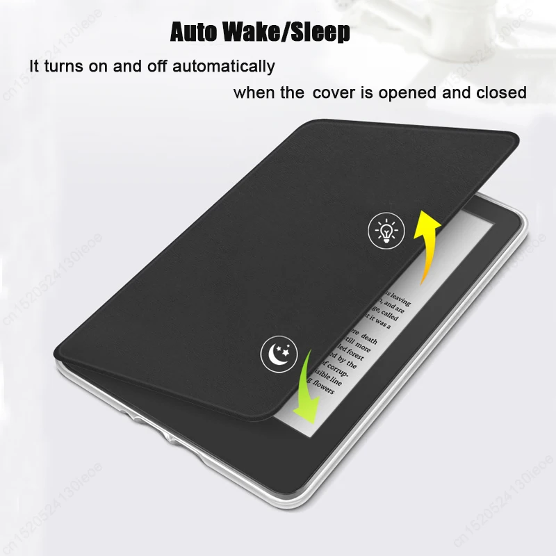 Zdejmowane etui magnetyczne do Kindle 2024 2022 2021 Paperwhite 1 2 3 5 6 10. 11. 12. generacji 6 6.8 7 cali Pokrowiec