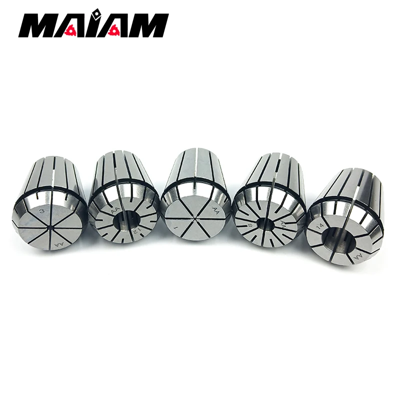 Portabrocas de diámetro grande ER8 ER11 ER16 ER20 ER25 ER32 ER40 herramienta de sujeción de pinza de resorte portabrocas herramienta de torno de fresado CNC