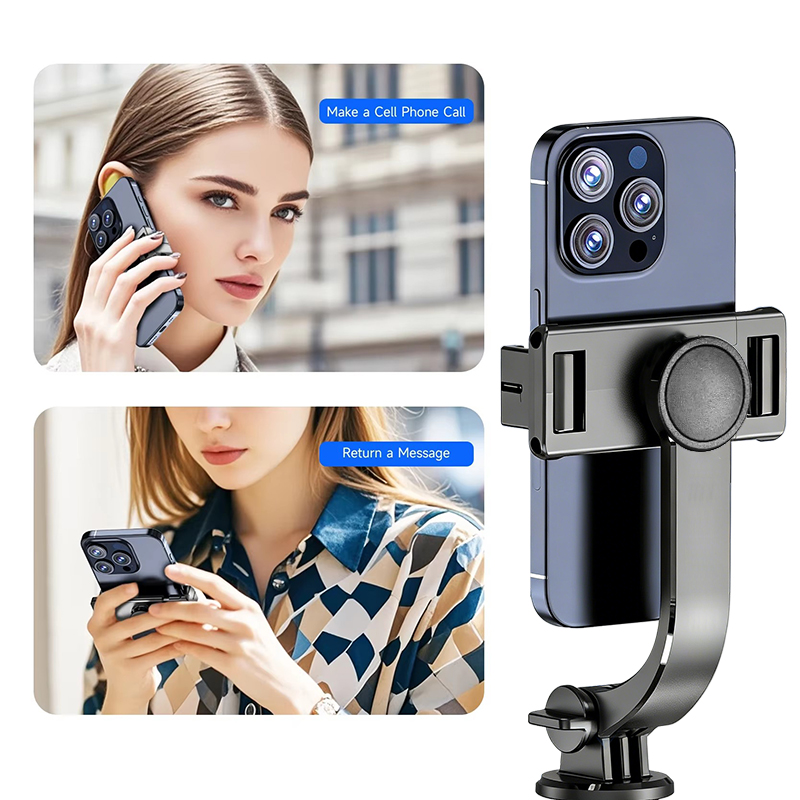 Wireless Remote Selfie stick mobile phone stand anti shake and retractable tripod for Iphone Android Smartphone Shooting Vlog