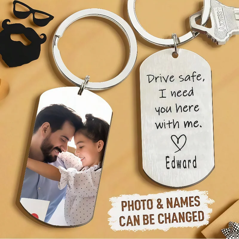 Amaxer gepersonaliseerde foto paar sleutelhanger aangepaste foto sleutelhanger cadeau voor vriend familie huisdier verjaardag Valentijnsdag cadeau