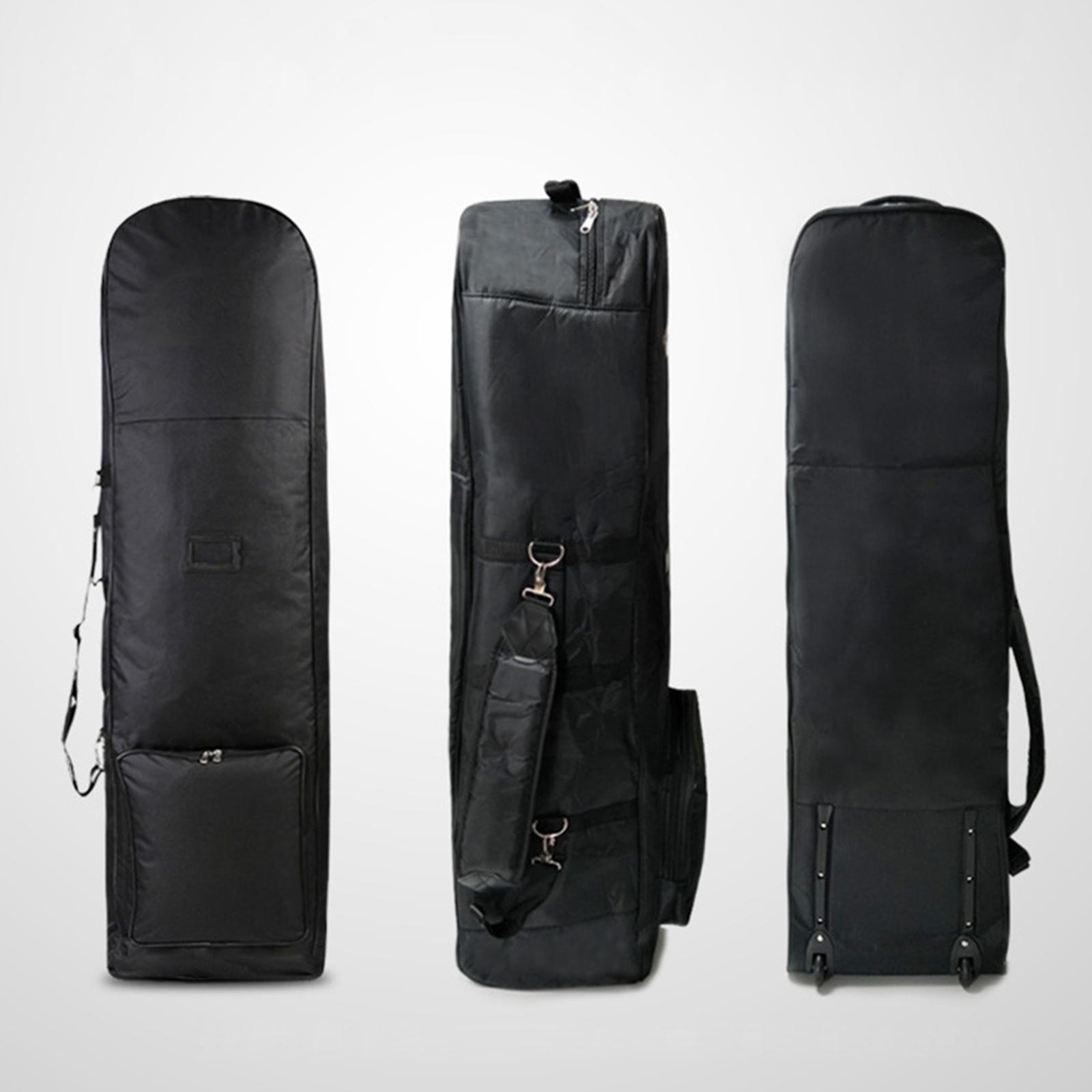 -Bolsa de aviación de golf, estuche de almacenamiento plegable, desmontable, suave, resistente, de gran capacidad, para aerolíneas