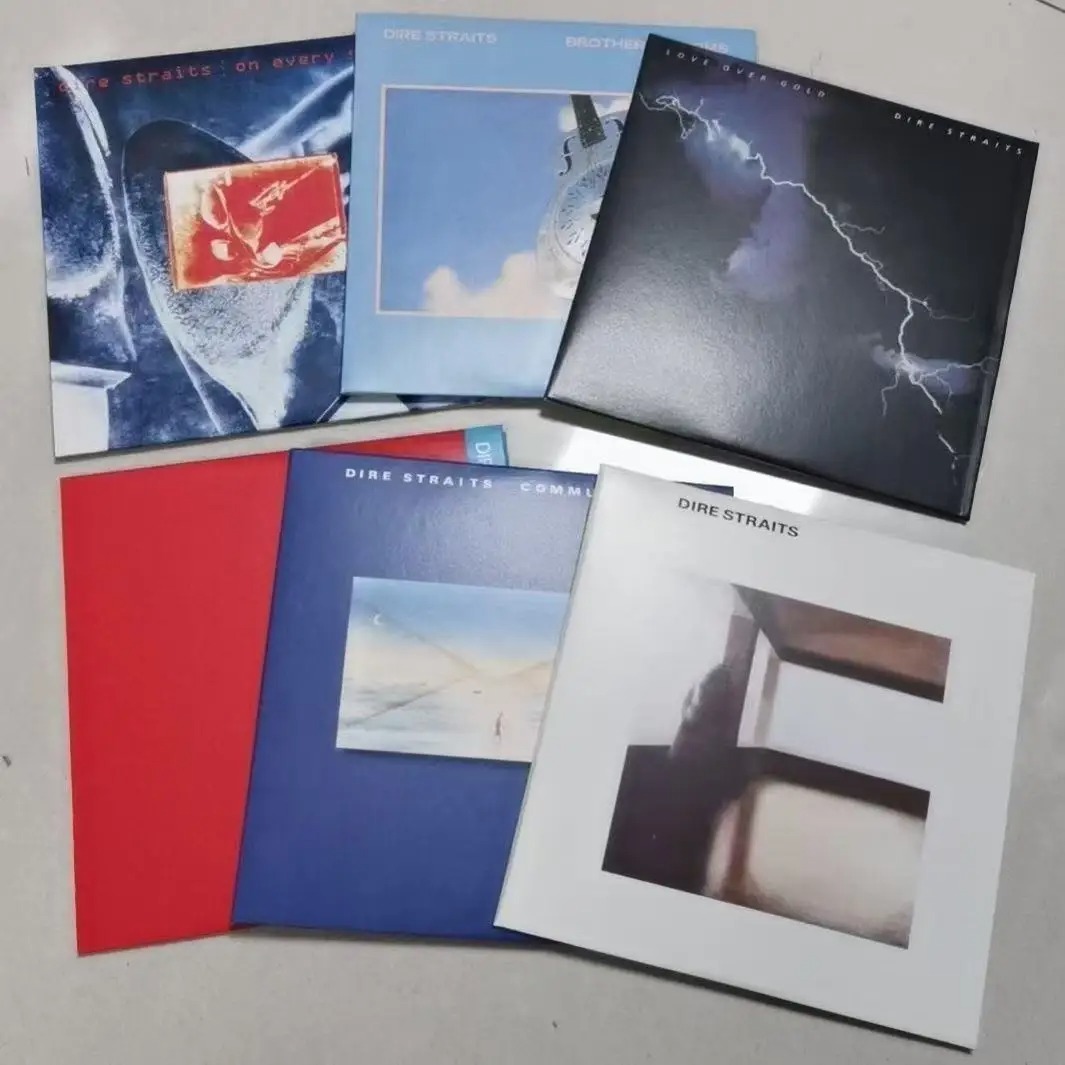 Neue Heavy Metal Rock Band Musik CD Sammlung Geschenkbox Strait British Rock Band (1978-1991) 6CD