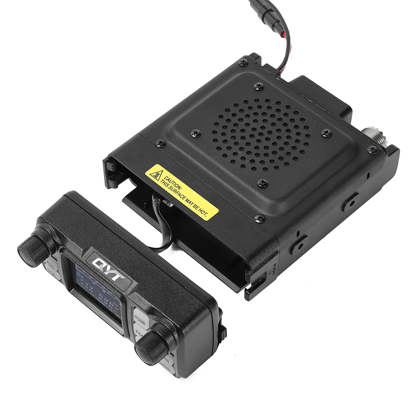 QYT KT-5000 25W Mini-Mobilfunkgerät für Autos, VHF, UHF, Dualband, abnehmbare Frontplatte, 200 Kanäle, FM-Transceiver mit großer Reichweite