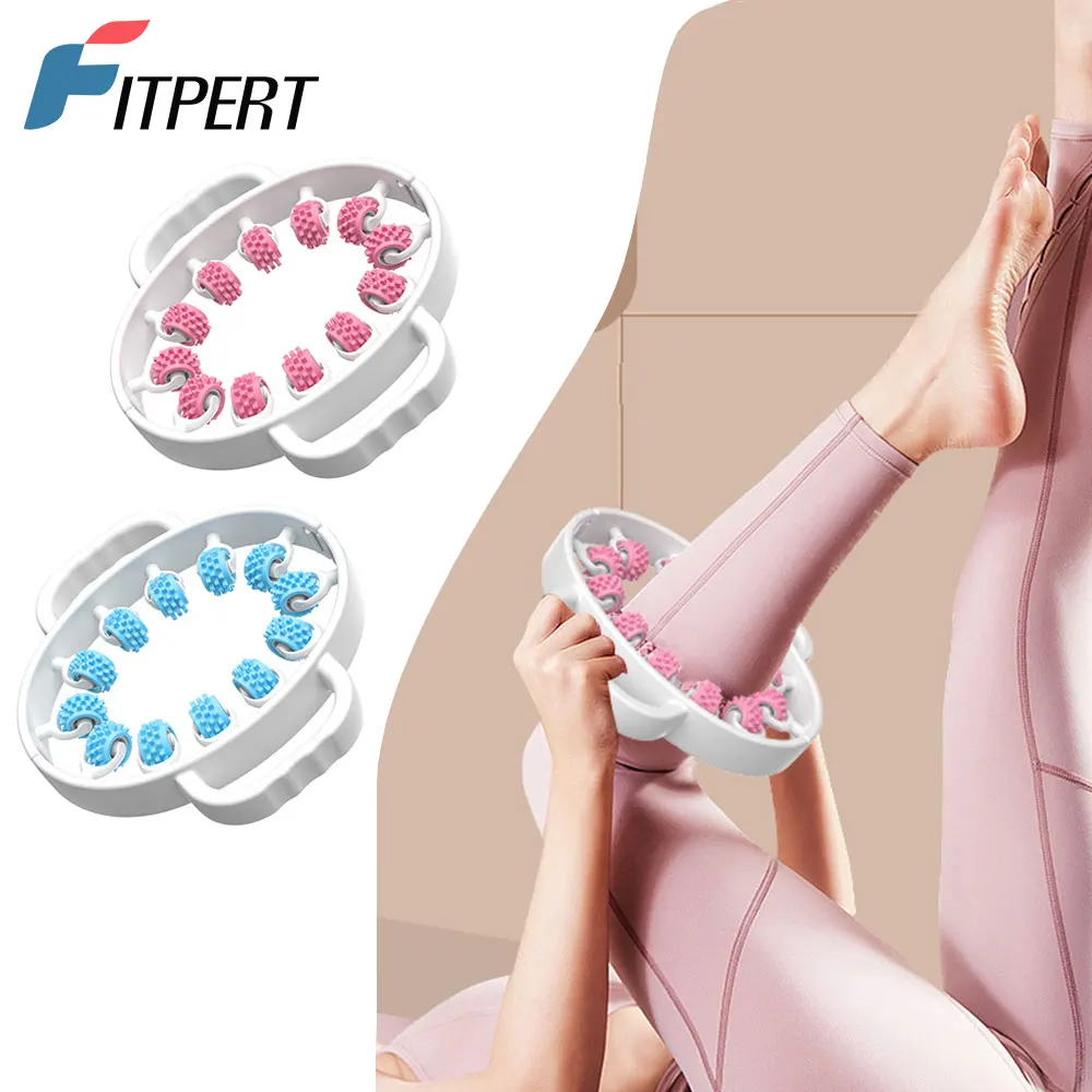 Runder Massageroller für Taille, Bauchmuskeln, Ring, Beinclip, Ofenrohr, um den Meridian zu beseitigen, tragbare Cellulite-Massagegeräte