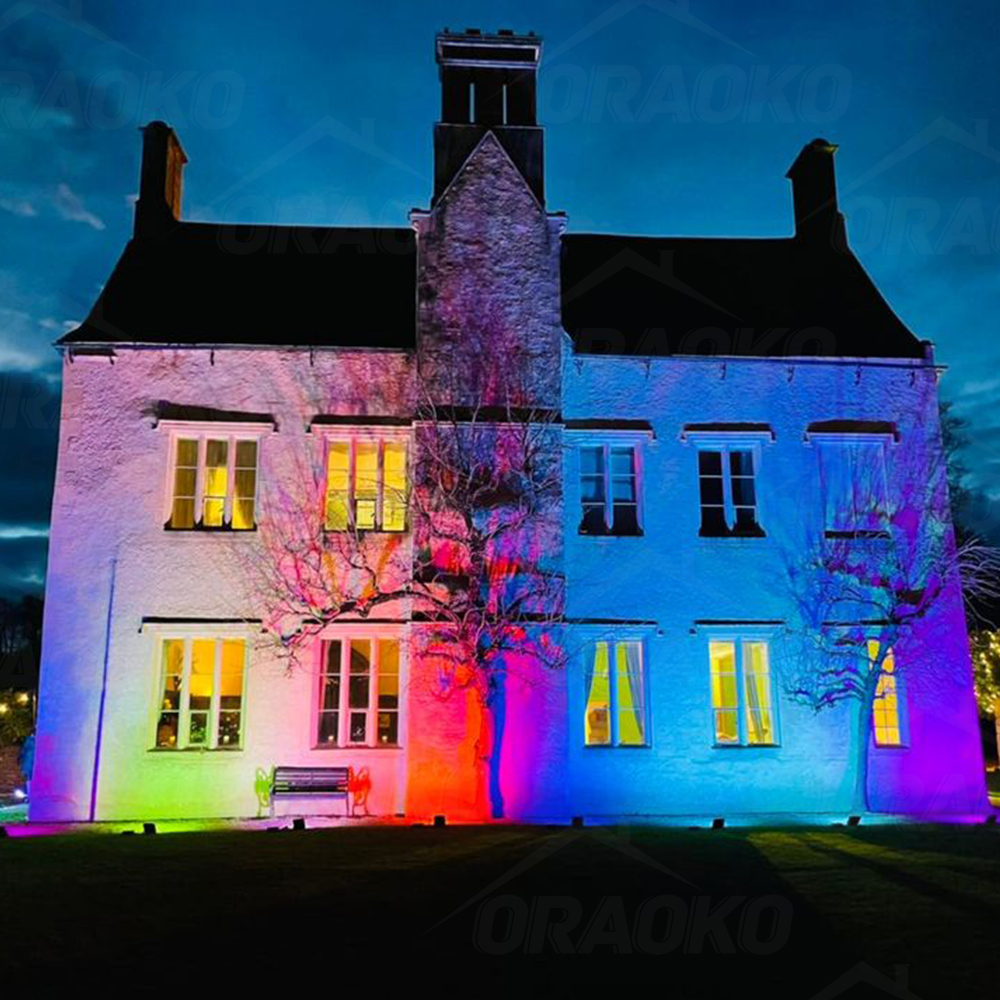 RGB LED Flutlicht Reflektor Außenbeleuchtung 220V 30W 50W 100W IP66 Wasserdichte Outdoor RGB Strahler lampen Landschaft Beleuchtung