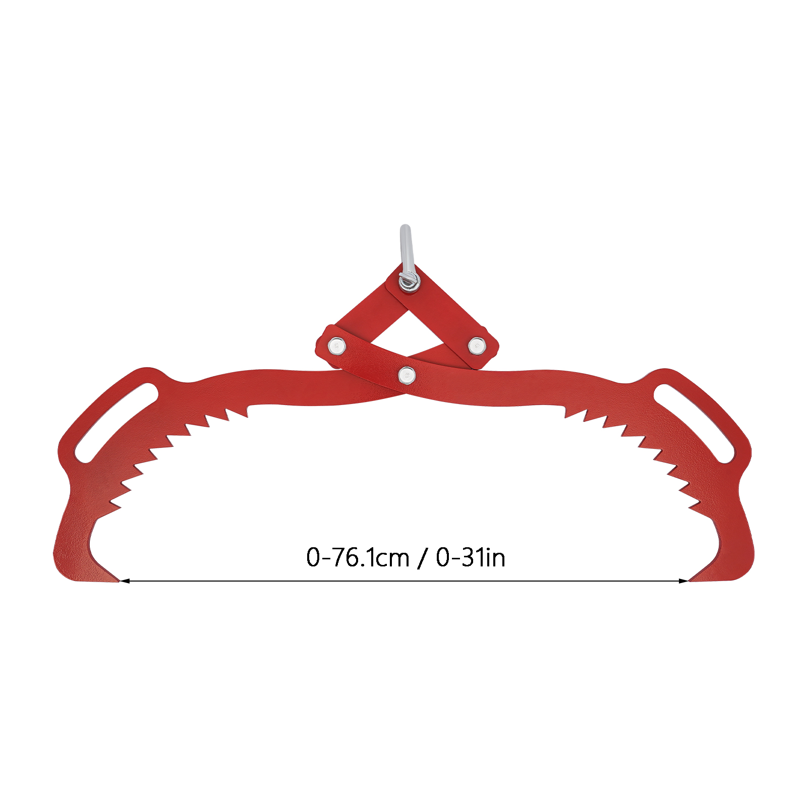 Alicates forestales de 1500 libras/700 kg, alicates de arrastre de tamaño de tronco de árbol, alicates traseros, acero de 21 pulgadas/25 pulgadas/30 pulgadas
