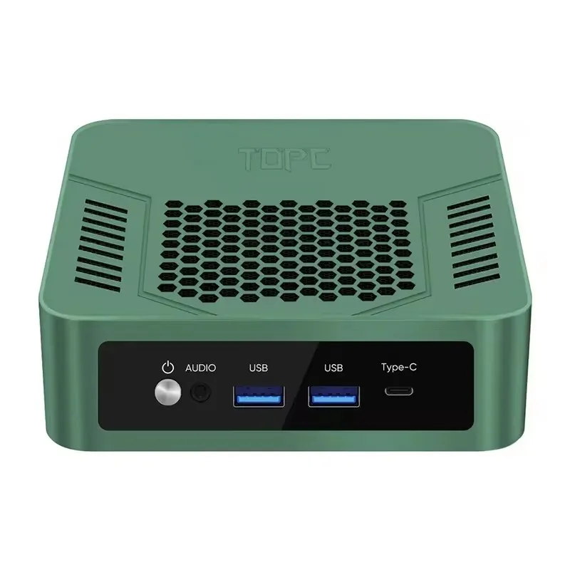New Solid Pocket Mini PC TOPC AMD Ryzen 9 8945HS R7 8845HS USB4.0 Dual LAN 2xDDR5 PCIe4.0 Windows 11 Gaming Mini Computer WiFi6E