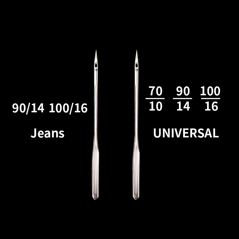 20pcs Sewing Machine Needles Jeans Universal Regular Point Sewing Needles Ball Point Head for Home Sewing Machine Supplies
