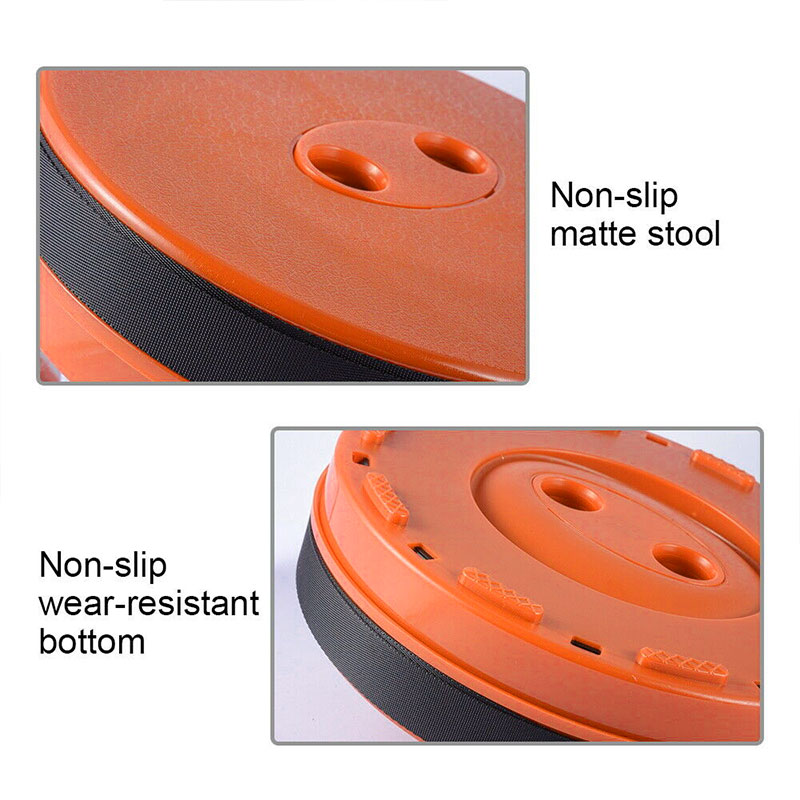 Tabouret rond rétractable, mobilier d'extérieur Portable, pliable, pour Camping, pêche, voyage