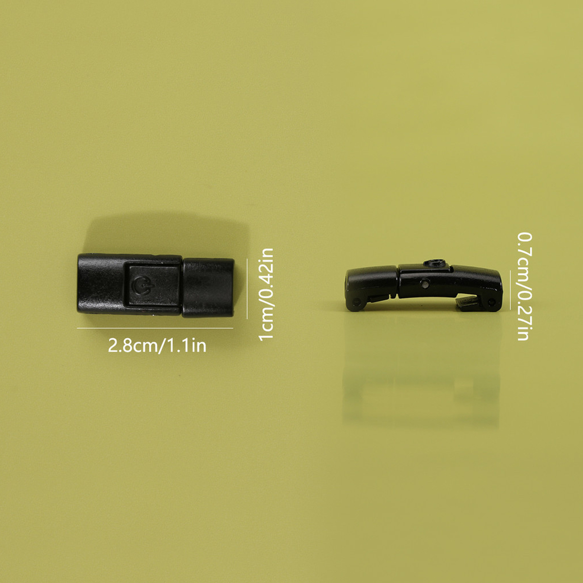 Paquete de 2 hebillas para zapatillas, hebilla para cordones de zapatos, cierres para cordones de zapatos, cierre de cordones elásticos, cordones de metal para cordones de zapatillas deportivas