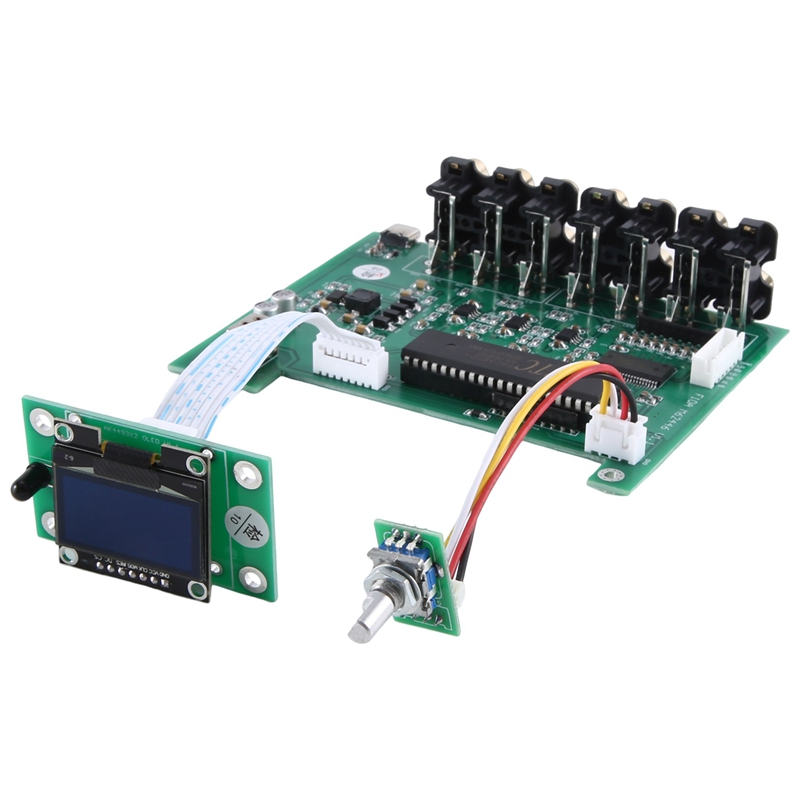 Dlhifi F11 M62446 Preamp 5.1 6 Channel Fully Independence Remote Control OLED Display For Hifi Amplifier DAC Durable