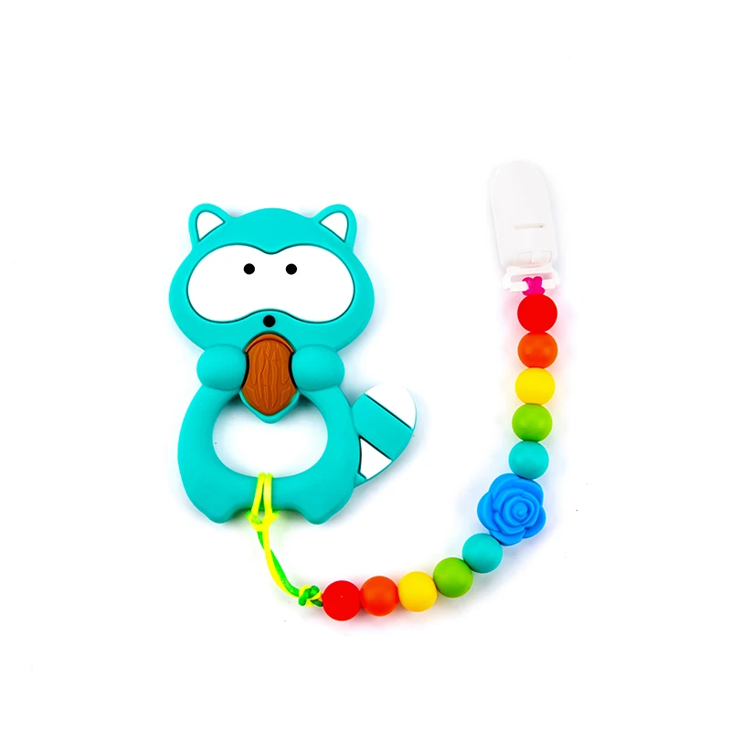 Bé Teethers Núm Vú Giả Kẹp Dây Chuyền Phụ Kiện Nhiều Màu Sắc Dây Nylon Nhựa Ly Khai Kẹp Cho Mọc Răng Vòng Cổ Làm Cho An Toàn