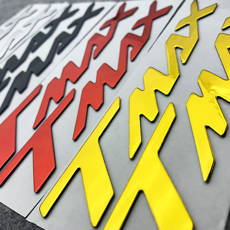 Accesorios 3D para motocicleta, insignia con logotipo, pegatina cromada, calcomanías de plástico blando para Tmax560 Tmax530 TMAX 500 530 560
