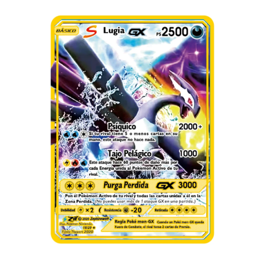 173650 Điểm Raichu Pokemon Vàng Kim Loại Siêu Thẻ Blastoise Eevee Sylveon Mewtwo Pikachu Chiến Bộ Sưu Tập Giao Dịch Sắt Thẻ