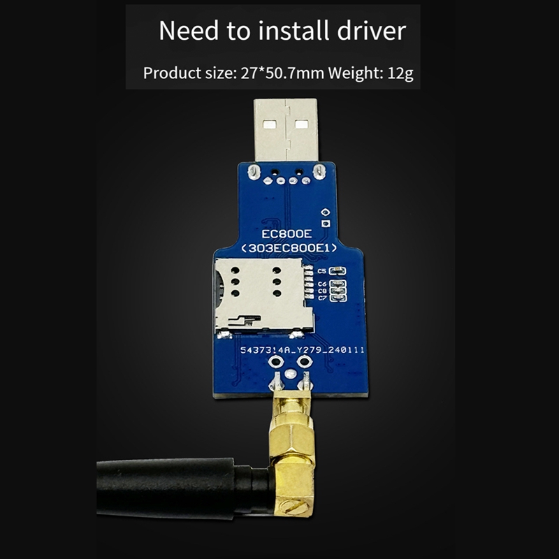 Vollständiges Netcom-Modul ec800e 4g-Modul USB-Internet zugang Multifunktions-praktisches tragbares Modul