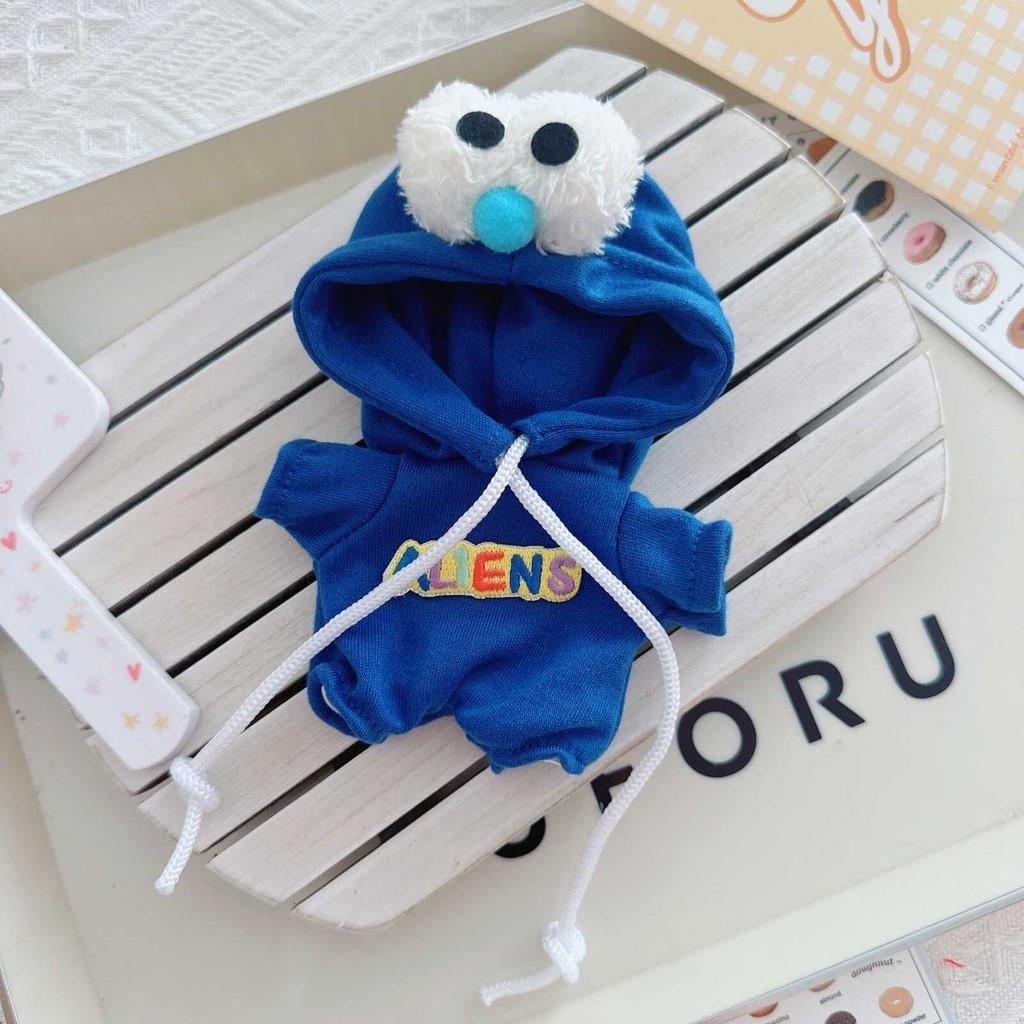15 cm Puppenkleidung Outfit Zubehör für Korea Kpop Exo Labubu Idol Puppen 10 cm Baumwollpuppe Krabbelkleidung Pull-up-Kleidung