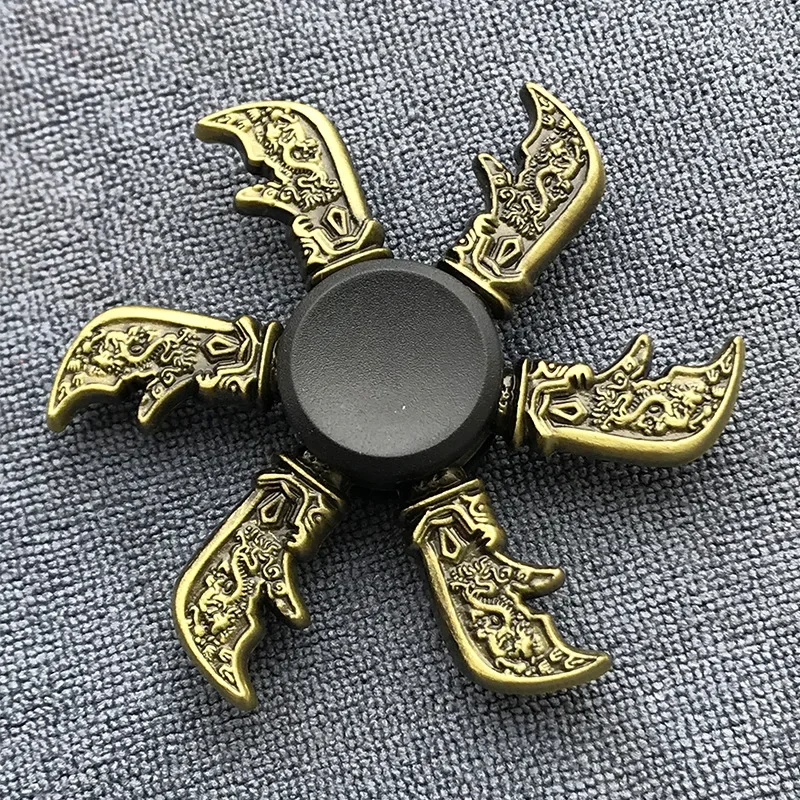 สีบรอนซ์โลหะ Fidget Spinner R188 Mute Bearing Alloy Hand Spinner ความเครียดบรรเทา Decompression ของเล่นสําหรับเด็กผู้ใหญ่ของขวัญ