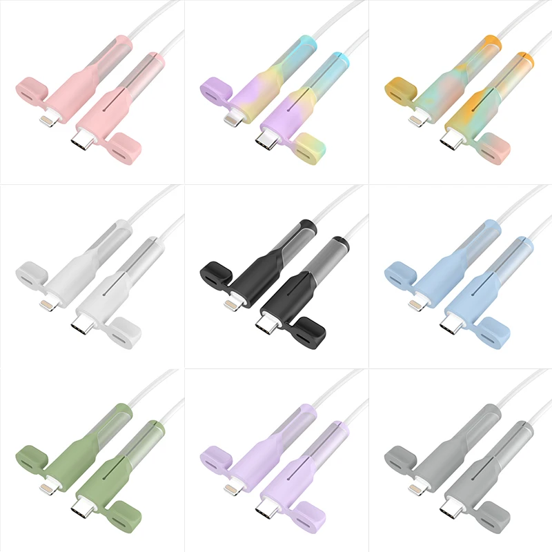 Capa de proteção para cabo de dados com anti-dobramento e anti-quebra, adequada para cabo de carregamento Apple 15, telefone iPhone 16 Promax