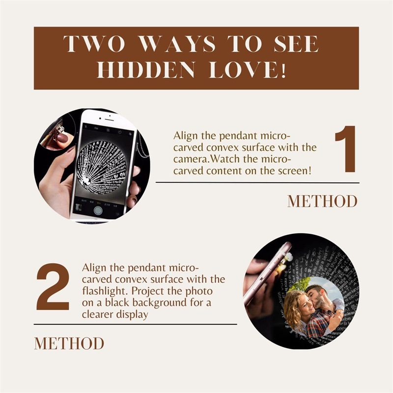 Colar de foto personalizado colar de projeção de coração eu te amo 100 idiomas colar personalizado pingente de amor presente personalizado