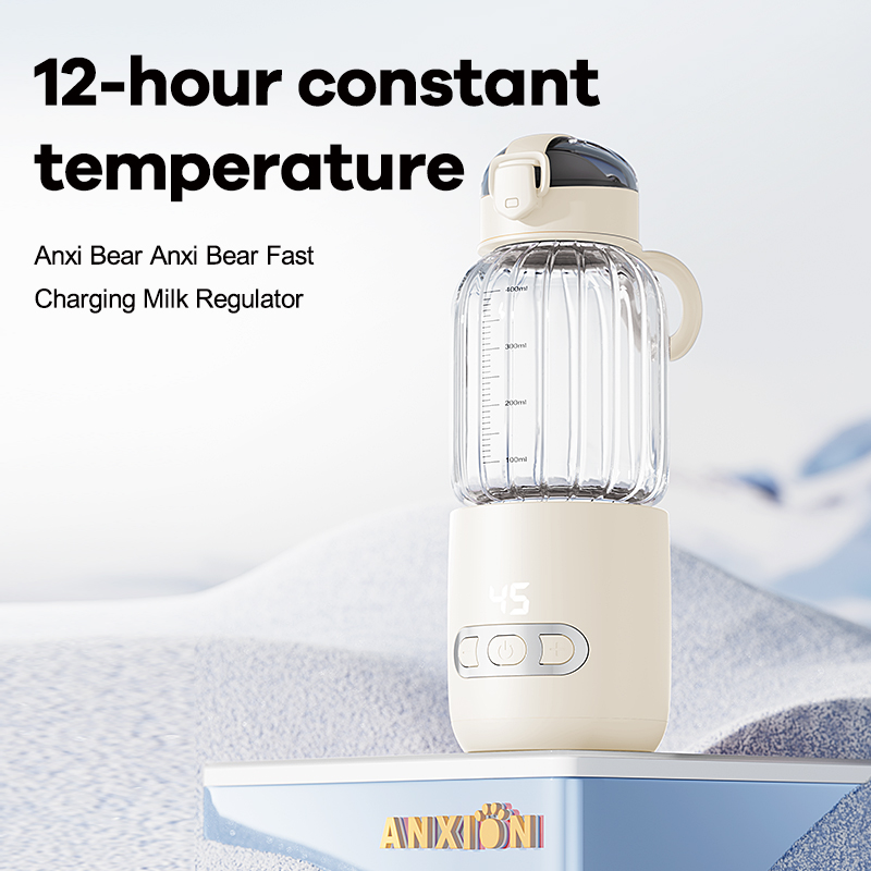 Leite quente para fórmula infantil, 400ml capacidade, controle de temperatura preciso, aquecedor de água instantâneo sem fio, atualizado, nova atualização