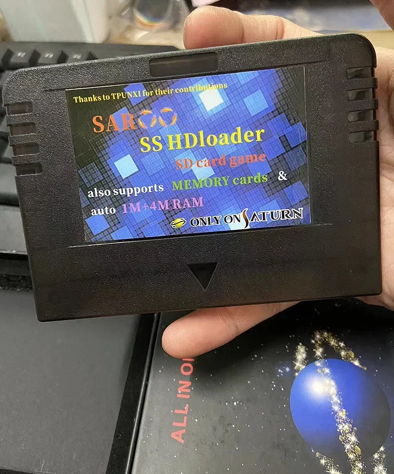 2025 New SAROO SS Extended Universal TF/SD card Direct Reading 1M/4MB Accelerator Disk-free HDloader SAROO 0.7 Firmware HDLoader