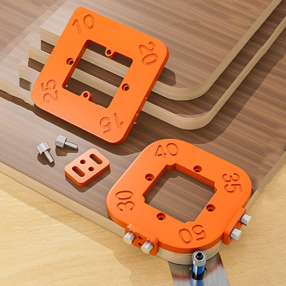 4-in-1 Router Corner Radius Templates Jig Woodworking Router Corner Radius Templates Jig Arc Angle Corner Template Hand Tools