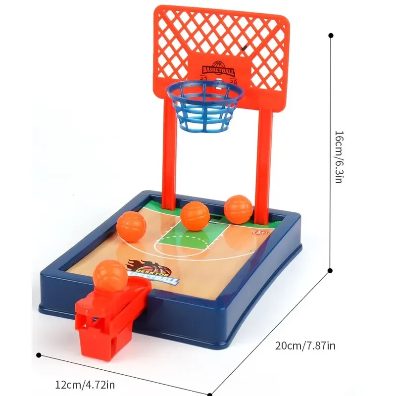 Juego de baloncesto, Mini mesa de escritorio, juego portátil de viaje o de oficina para diversión en interiores o exteriores, juego de mesa deportivo