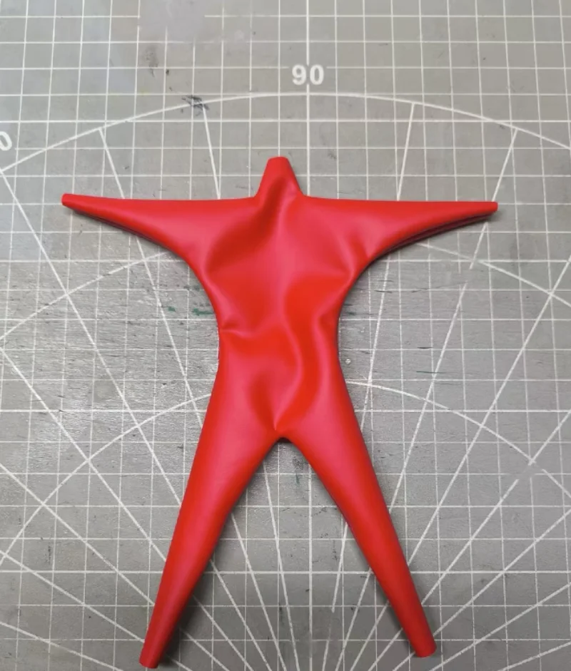 マフトイ用レッドジャンプスーツモデル、adam01、1:12スケール、6インチ