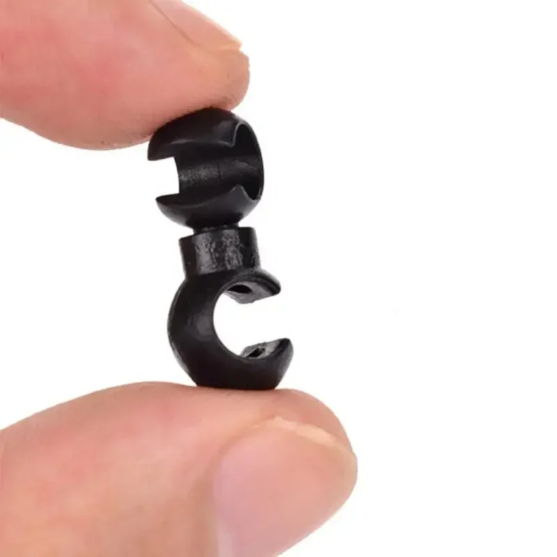 Rotatable MTB Brake Cable Clips - Bike Shift Gear Cable Buckles, Guide Line Clips for Smooth Cycling and Enhanced Performance