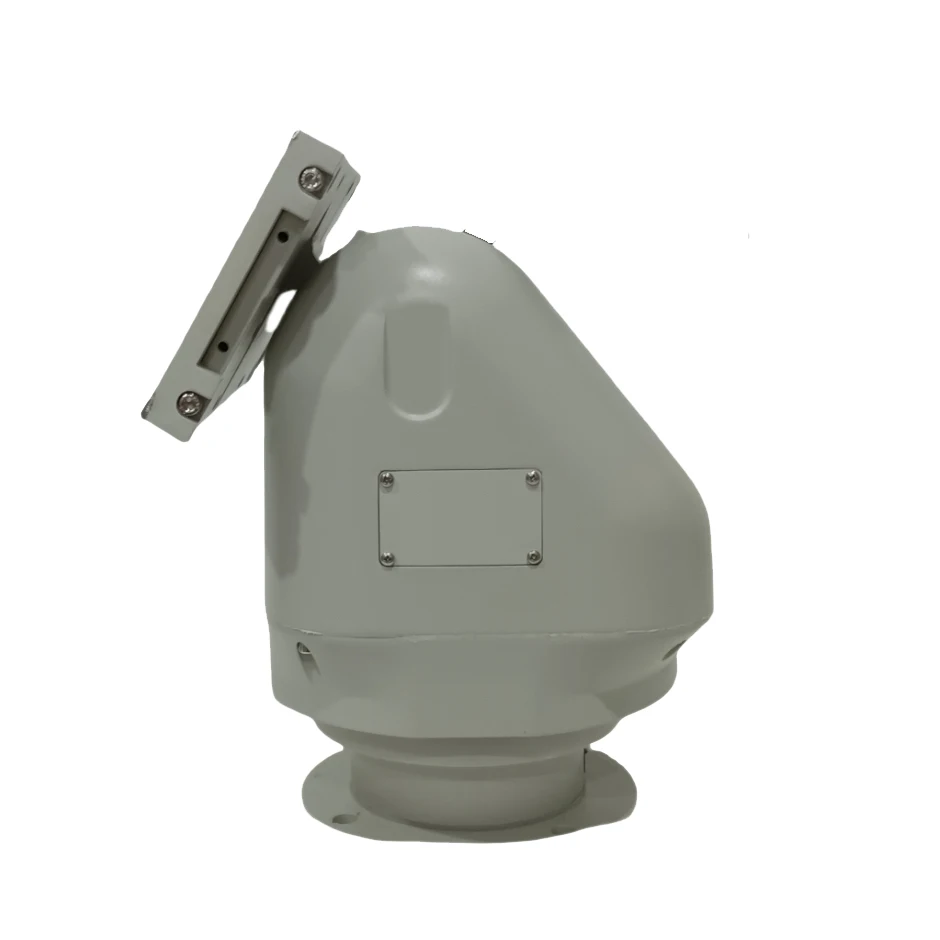 Cabeça pan tilt de 18kg, protocolo Pelco PTZ de interface RS485, controle remoto PTZ opcional com cabeça panorâmica e tilt remota integrada, etc.