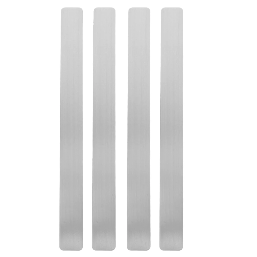 4pcs Iron Bulletin Board Strips SelfAdhesive Wall Notice Board Photo Display iron bulletin board Home Office Presentation Supply