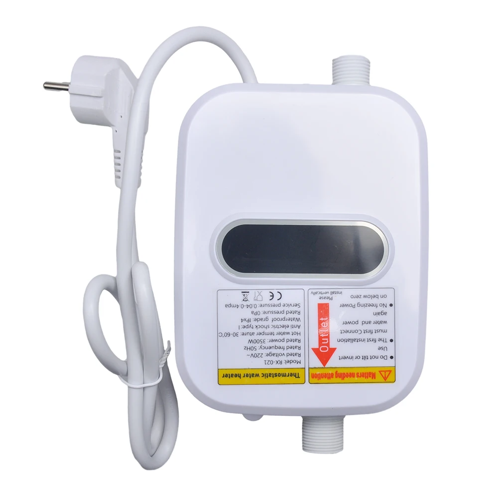 インスタント給湯器,3500W,EUプラグ,デジタルディスプレイ,国,家庭,ホテル用