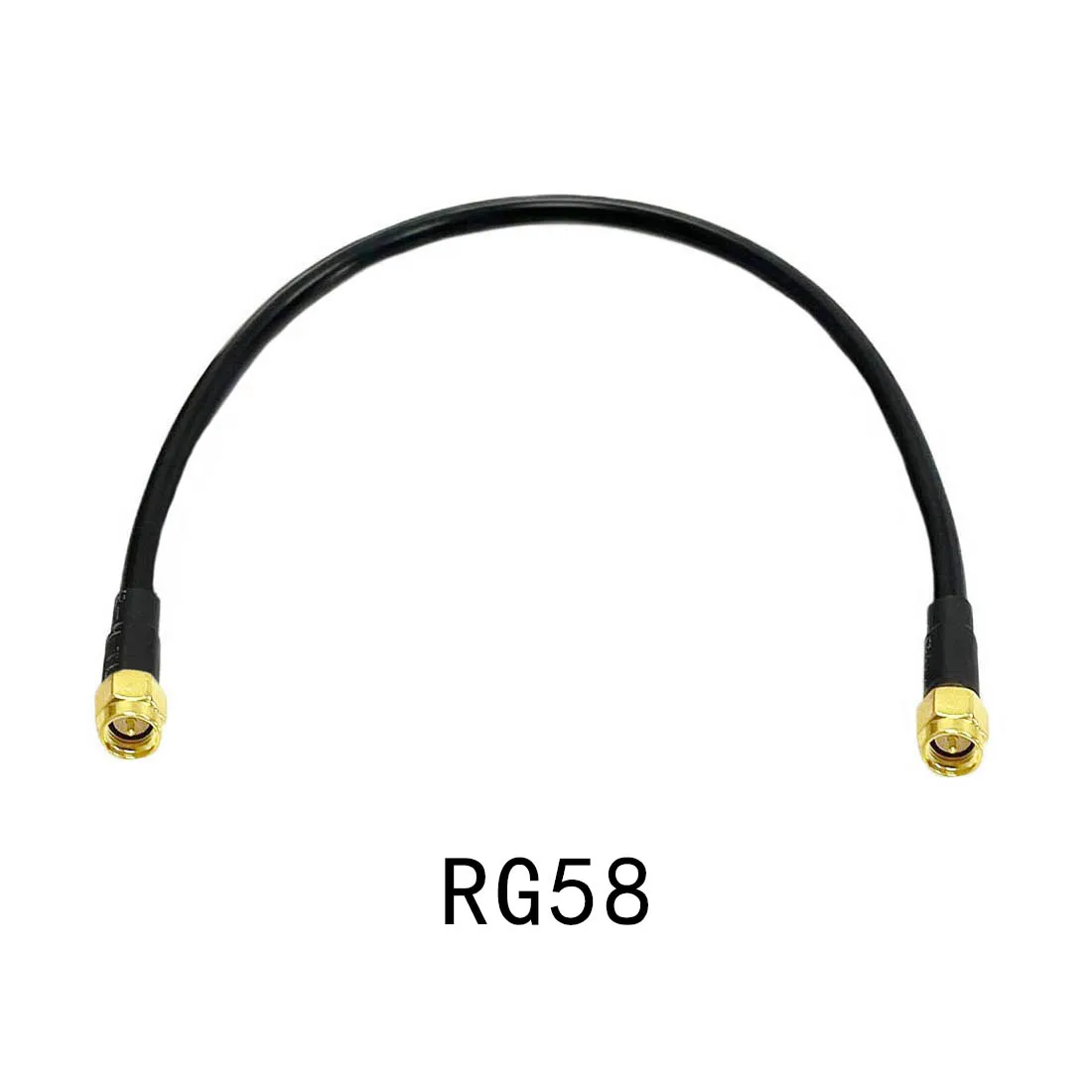 SMA macho a SMA macho, conector RF, Cable de extensión Pigtail RG174 RG178 RG316 RG58 RG142