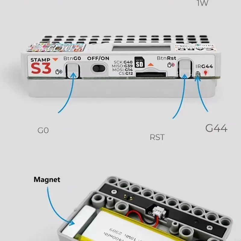 462d Cardputer Tragbarer Computermarken3A Development Board 1.14inch Bildschirm 56 Schlüsselkartenkartenmikrocontroller für