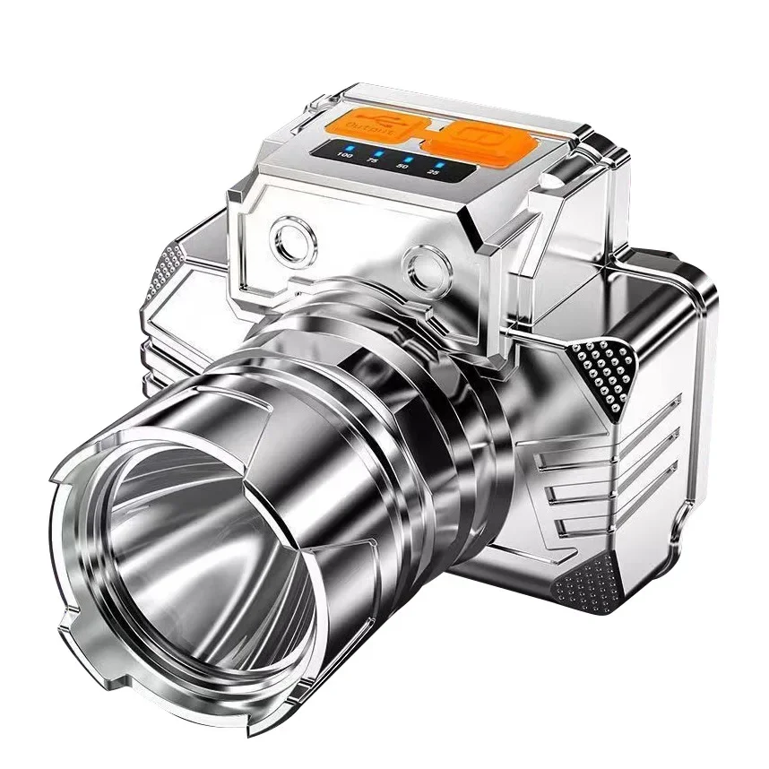 Kopf Led Licht Scheinwerfer Wiederaufladbare Kopf Taschenlampe Licht Front Led Kopf Taschenlampe Super Helle Wasserdichte Scheinwerfer für Jagd