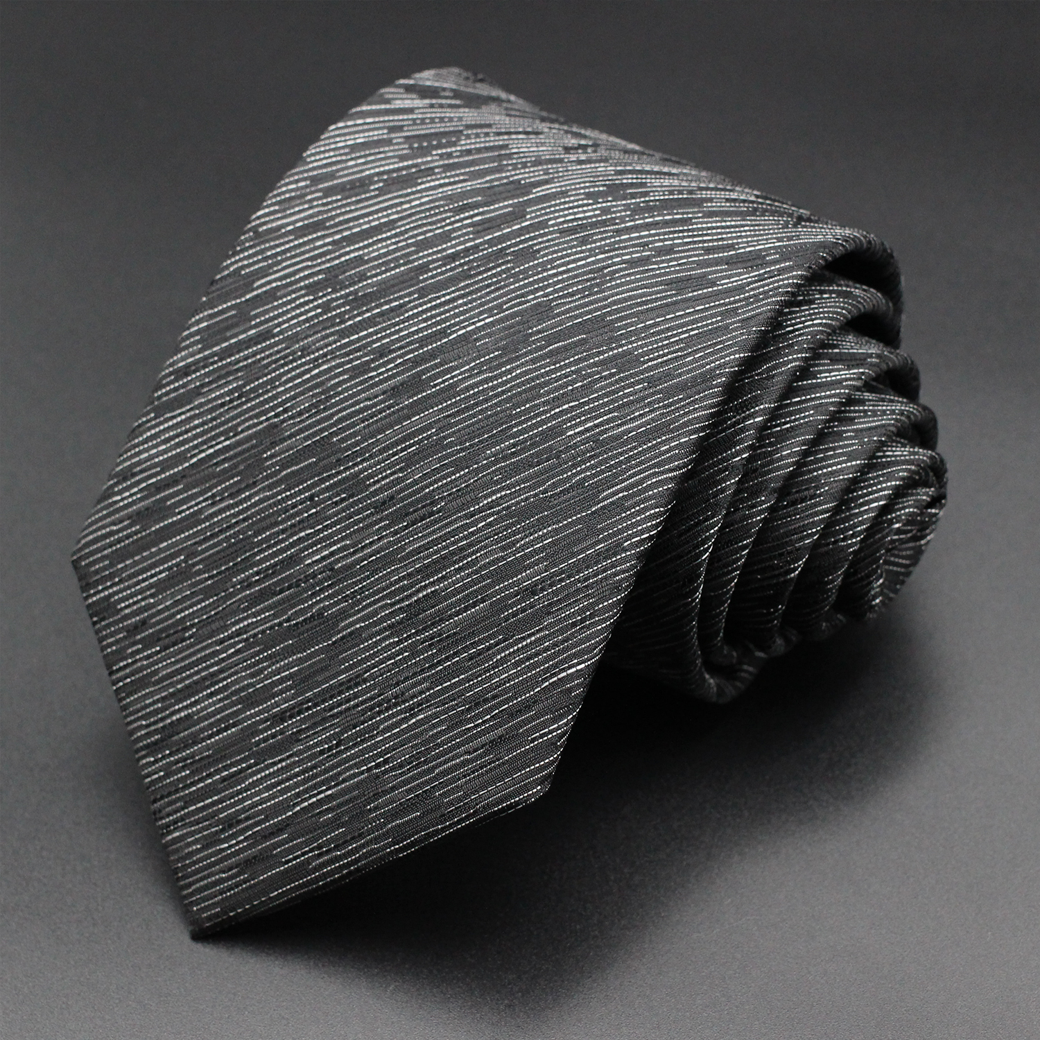 Luxe zwarte kleuren 8 cm herenstropdas Paisley gestreepte jacquard das zakelijke stropdassen voor mannen