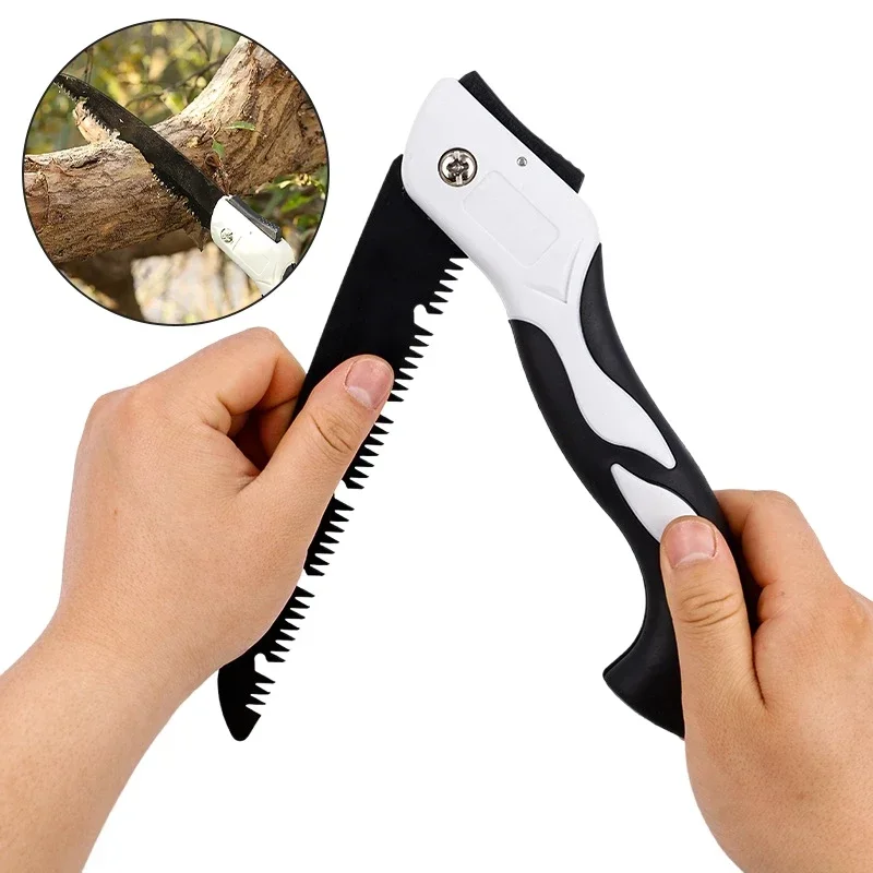 Tree Pruner Folding Hand Saw Multifunctional Outdoor Logging Saw Woodworking Folding Portable Saw Suitable for Garden Tools