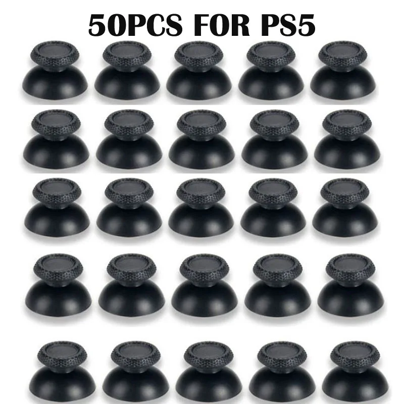 50Pc Replacement Analog Joystick Repair Part Thumbstick Thumb Stick for Ps4 Ps5 Xbox One 360 Controller Gamepad Mushroom Replace