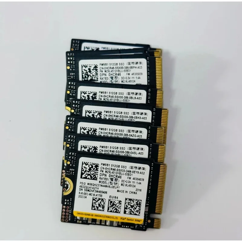 Original SSD FOR Samsung PM9B1 512GB 256GB 128G 2230 solid-state drive M.2 PCIe4.0NVMe laptop desktop system disk