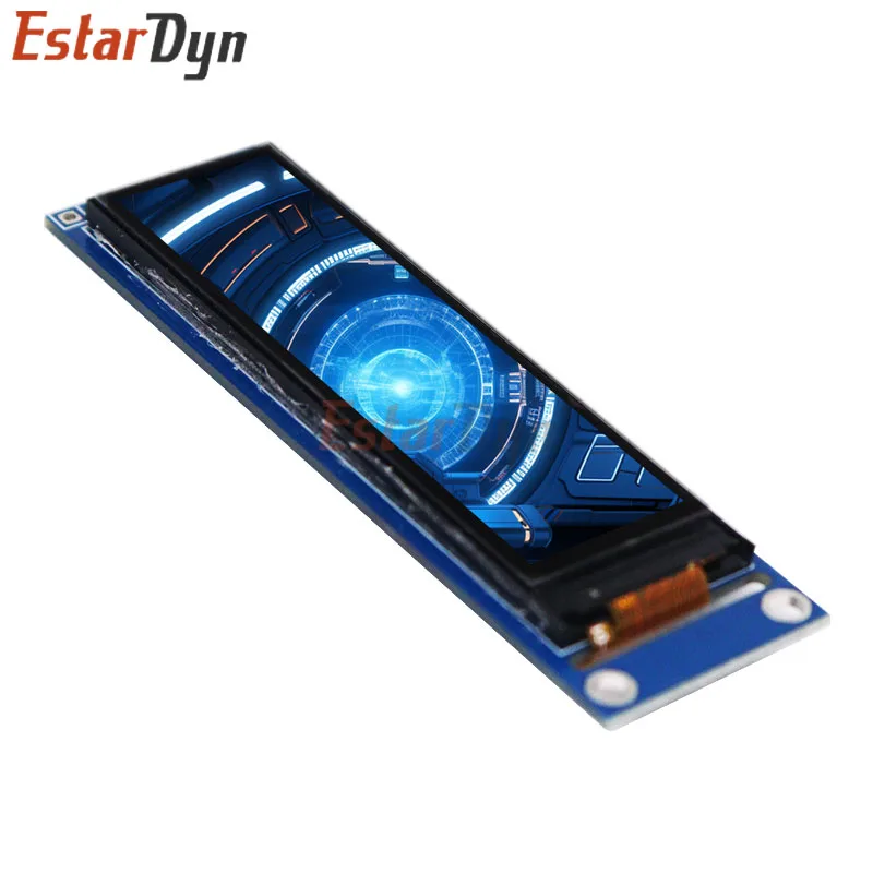 Estardyn 2.25 polegadas TFT LCD ST7789 tela pequena 76*284 módulo LCD tela colorida SPI de visão completa