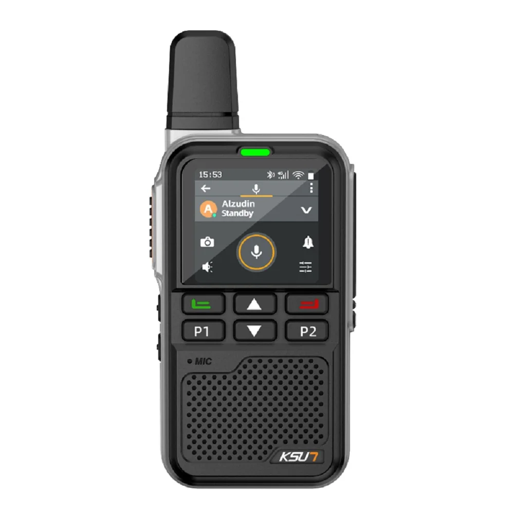 Global 4G Wifi Radio Blue-tooth Two Way Radio Long Range Ulimited Distance Walkie Talkie Compatible Zello APP KSUN ZL38