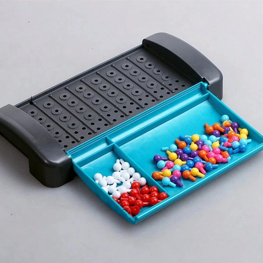 1 Stück Logic Reasoning & Password Cracking Puzzle Tabletop Dekompressionsspiel, Brettspiele für Kinder