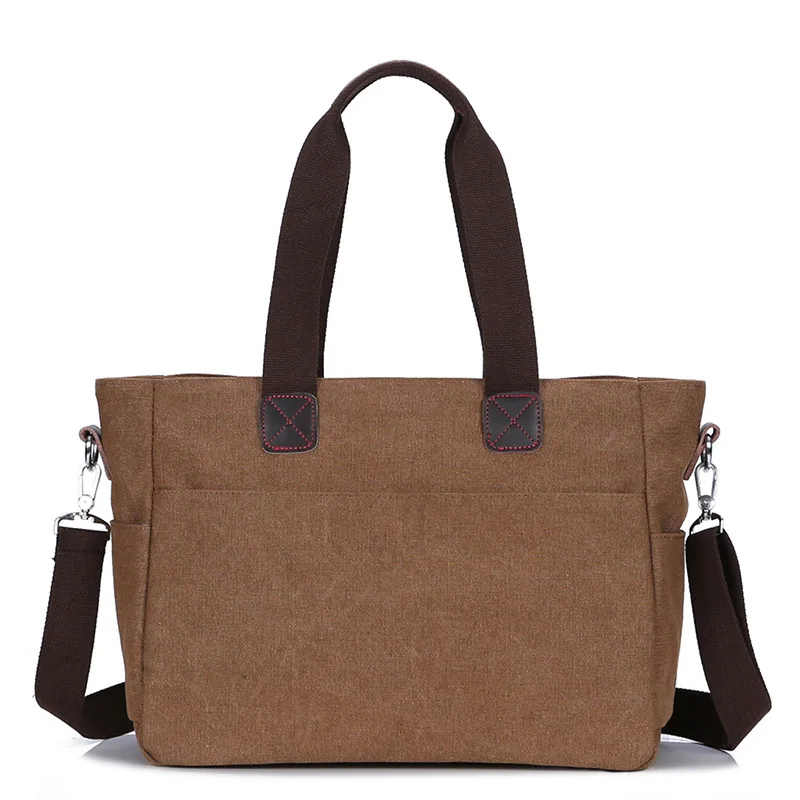 Homens Canvas Pasta Malas De Viagem Mala Clássico Messenger Shoulder Bag Tote Bolsa Big Casual Business Laptop Bag XA506F