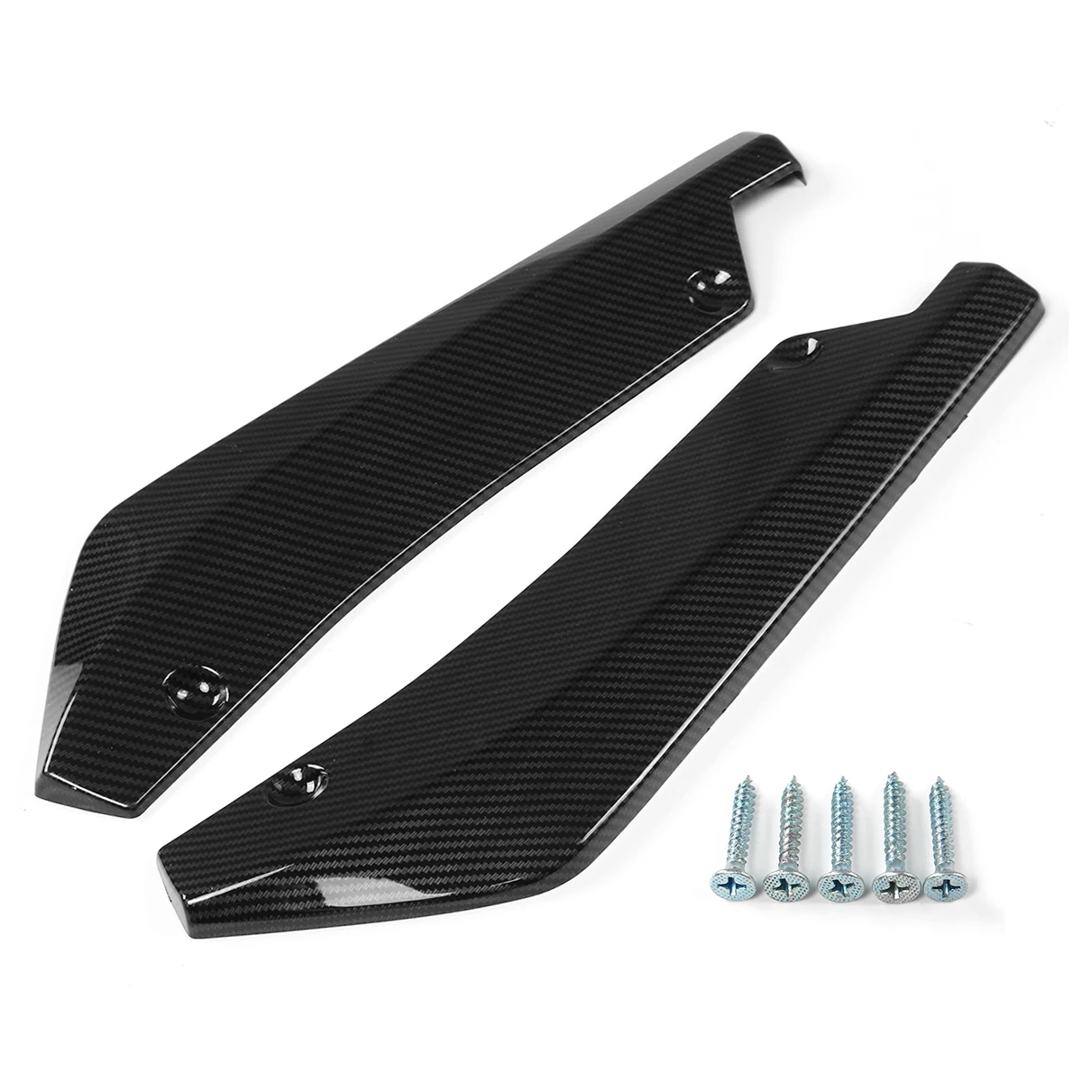 2Pcs Rear Bumper Lip Wrap Angle Diffuser Splitter Canard For BMW X5 X7 E46 E91 E90 E93 E81 E82 E87 E60 E65 Notice Size！！！