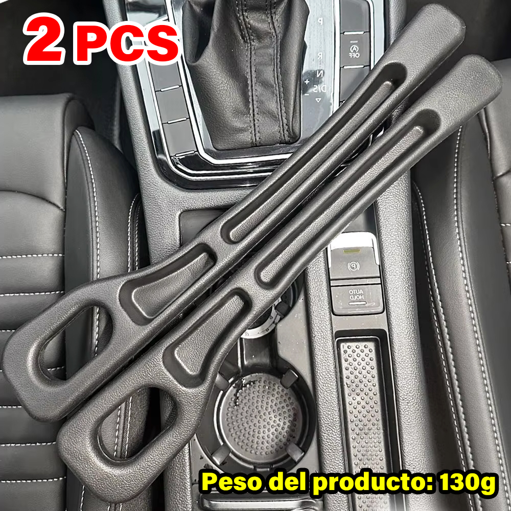 Organizador de relleno de espacio para asiento de coche, accesorios universales de PU para espacio de asiento de coche, tira de tapón antifugas, ranura para espacio de asiento, 2 uds.